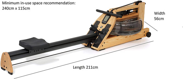 Dimensions of WaterRower A1 Home Rowing Machin