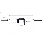 Olympic Safety Squat Bar - Dimensions