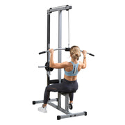 Body-Solid Powerline PLM180X LAT and Low Row Cable Pull Down Machine