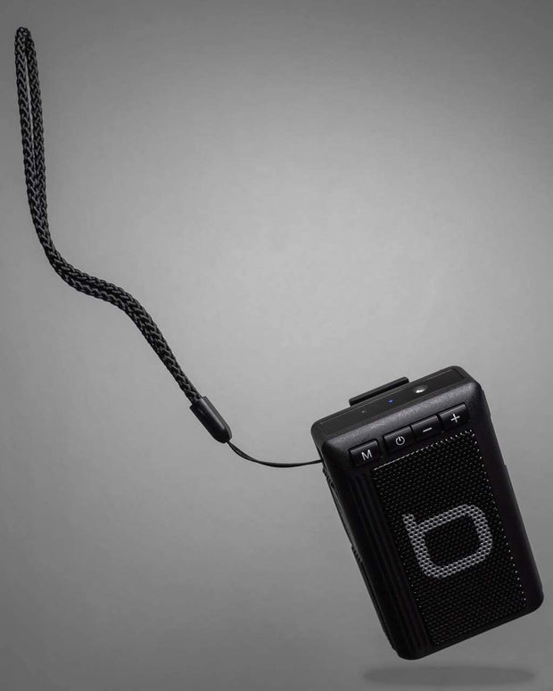 Black Bumpboxx Bluetooth Retro Pager Beeper with chord 