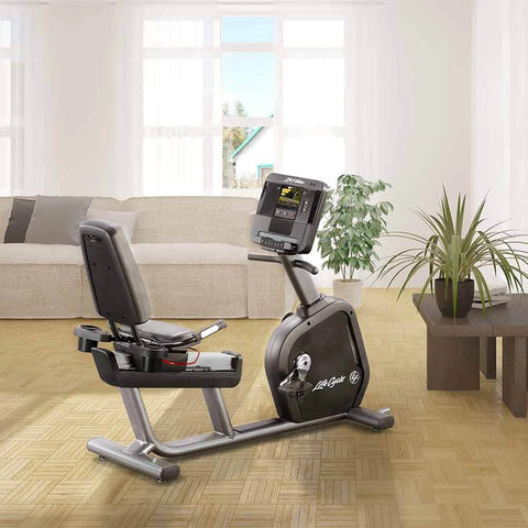 Life Fitness Club Series+ Recumbent Lifecycle Bike