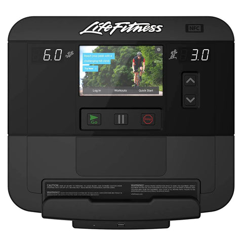 Life Fitness Club Series+ Recumbent Lifecycle Bike