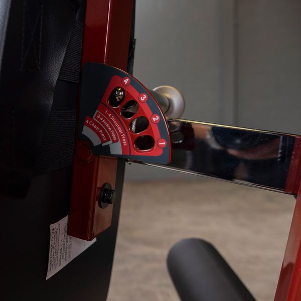 Body-Solid Bi-Angular Single Stack Home Gym G6BR (Red)
