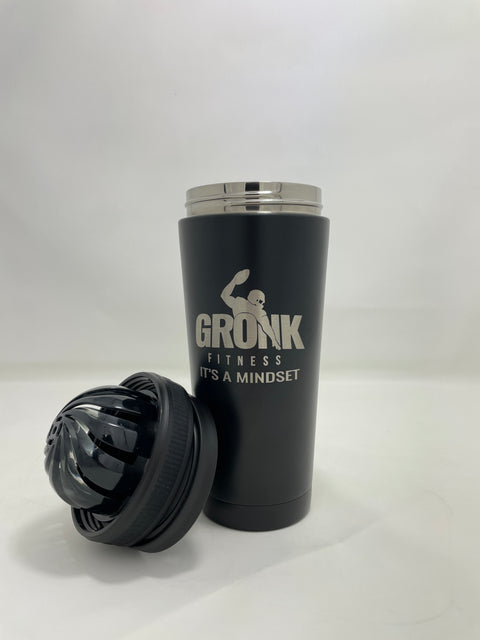 Ice Shaker Gronk Fitness Edition - Black w/Removable Agitator