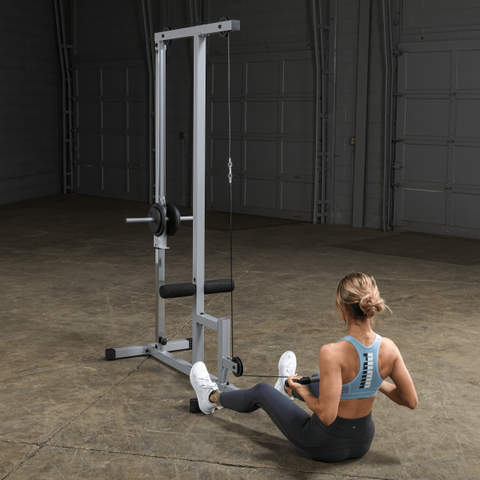 Body-Solid Powerline PLM180X LAT and Low Row Cable Pull Down Machine