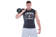 Rob Gronkowski uses kettlebell