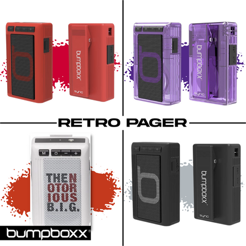 Bumpboxx Bluetooth Retro Pager Beeper
