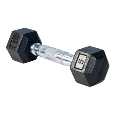 Gronk Fitness Rubber Hex Dumbbells