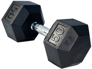 Gronk Fitness Rubber Hex Dumbbells