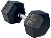 Rubber Hex Dumbbell - Sets and Singles