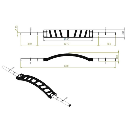 XM CAMBERED SWISS BAR