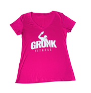 Gronk Fitness Womens V-Neck Shirts - 2 Colors