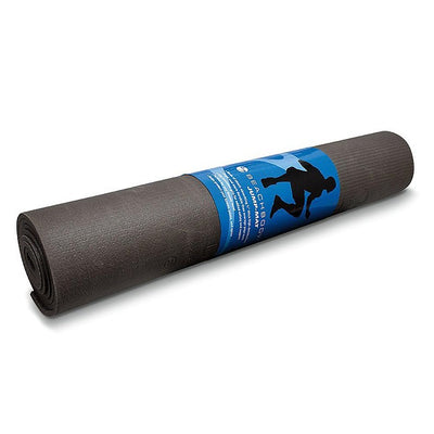 Beach Body Premium Fitness Mat in black with blue packaging. 
