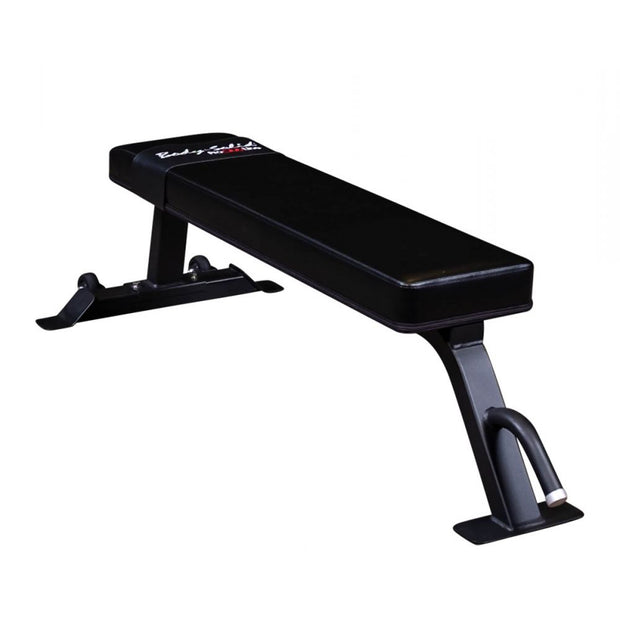 Body-Solid SFB125 Pro Clubline Flat Bench on display. 