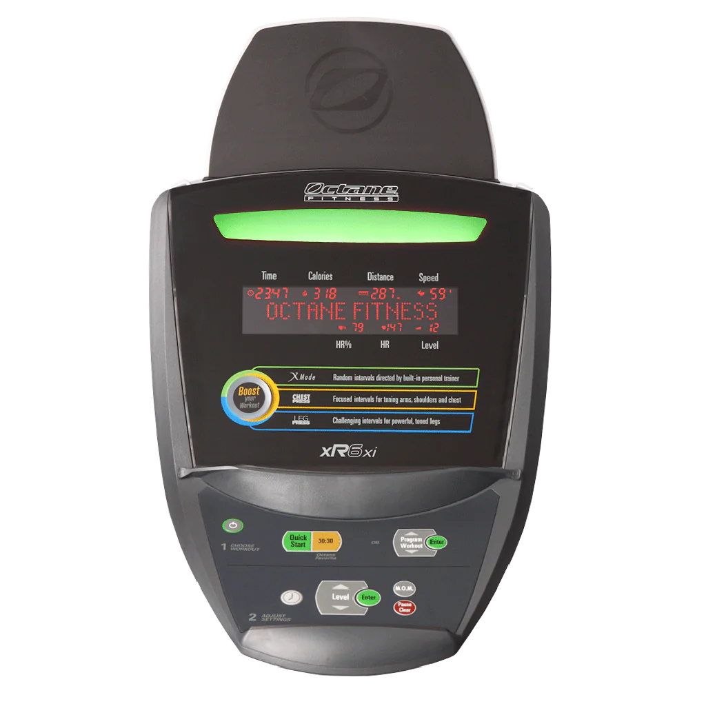 Octane XR6 XI Console Recumbent Elliptical Gronk Fitness Products