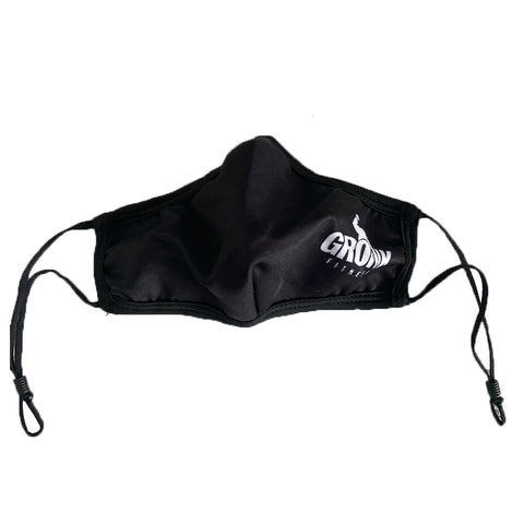 Gronk Fitness face mask unfolded