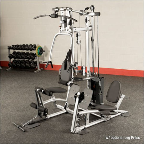 Powerline Single Stack Home Gym P2X with leg press hookup
