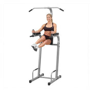 Female athlete uses Powerline Vertical Knee Raise PVKC83X