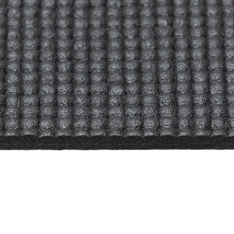 5mm Black Yoga Mat - close up