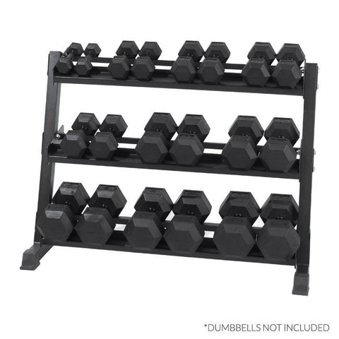 Xtreme Monkey 3-Tier Dumbbell Storage Rack (Holds 5-50lb)