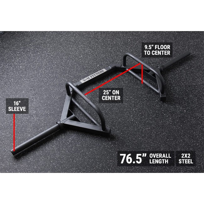 XM FITNESS STEP THROUGH OLYMPIC HEX / TRAP BAR – Gronk Fitness
